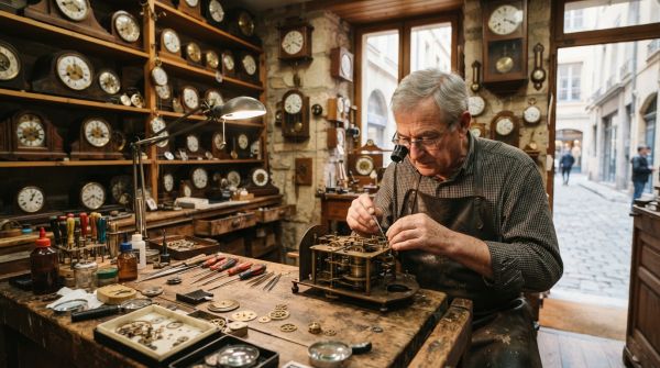 Découvrez les horlogers à lyon : expert en horloges vintage